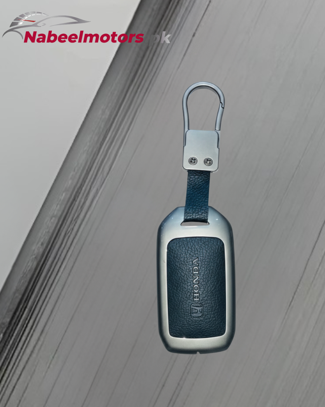 Honda HR-V Premium Metal & Leather Smart Key Cover – Luxury Car Key Protector Case 