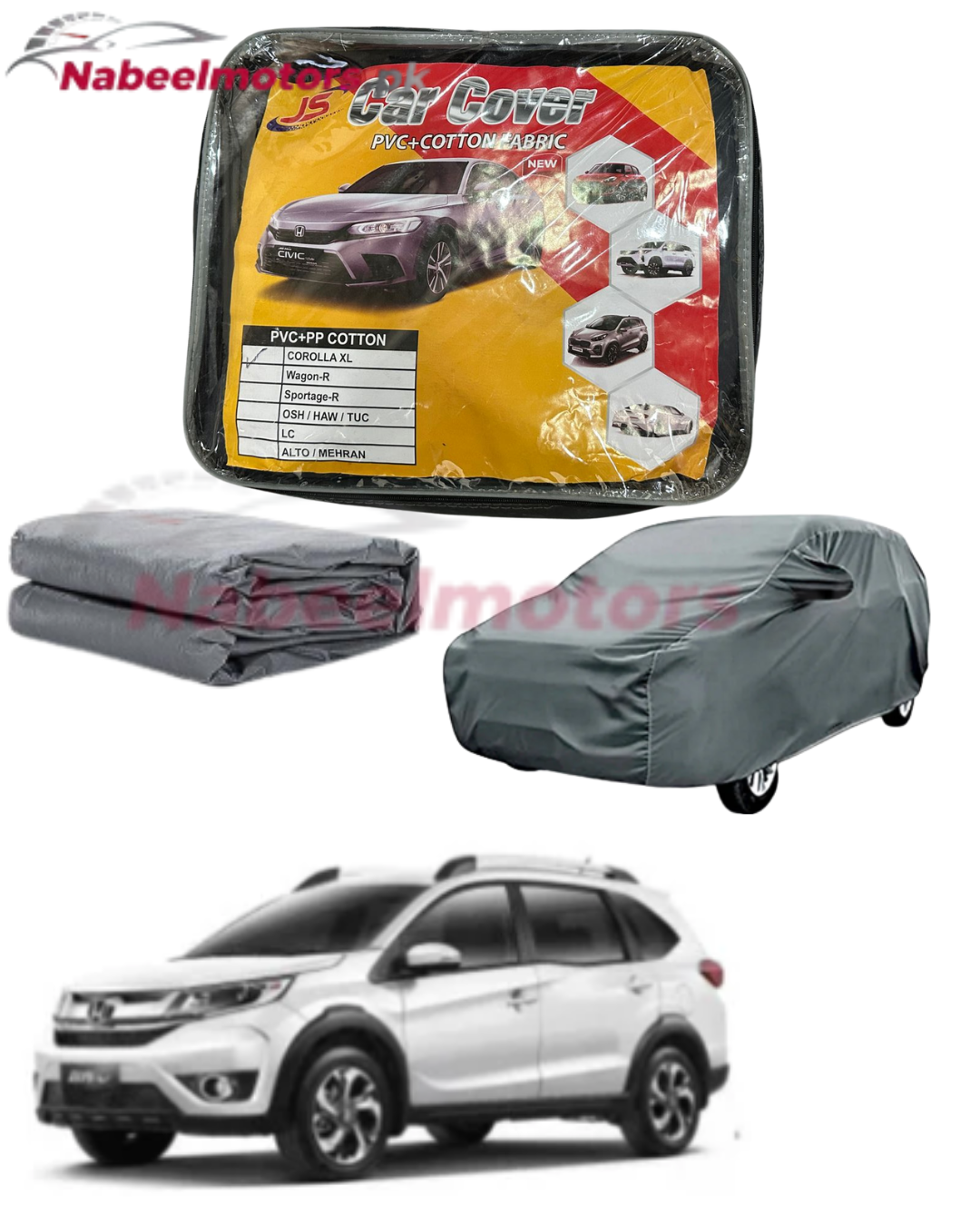 Honda BR-V PVC Car Top Cover – Heavy Duty Waterproof All-Weather Protection
