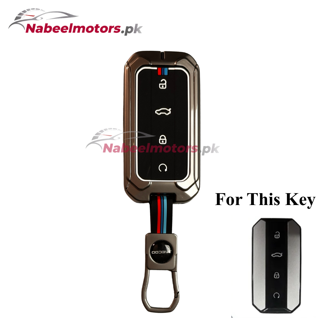 JAECOO J5 Metal Key Cover – Premium Protection with Luxury Finish