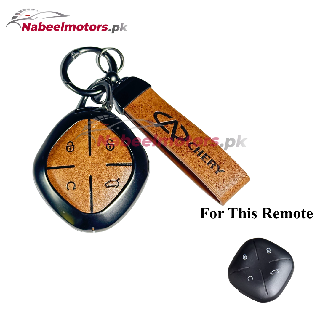Jetour Dashing Premium Leather Metal Keycover