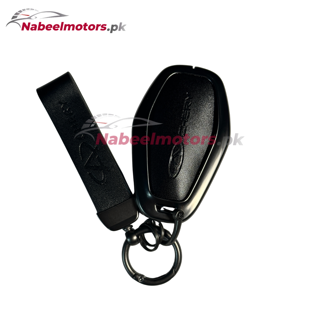 Jetour X70 Plus Premium Leather Metal Keycover