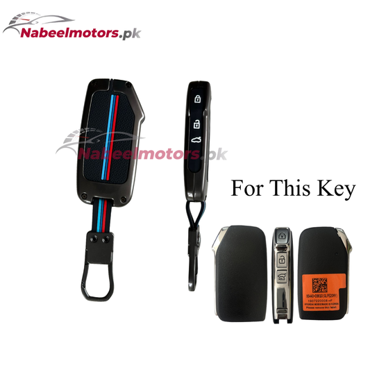 Sportage Alpha Metal Key Cover – Premium Zinc Alloy Car Key Case