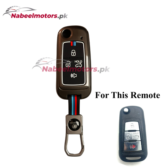 Proton Saga Metal Keycover – Premium Protection with Luxury Finish