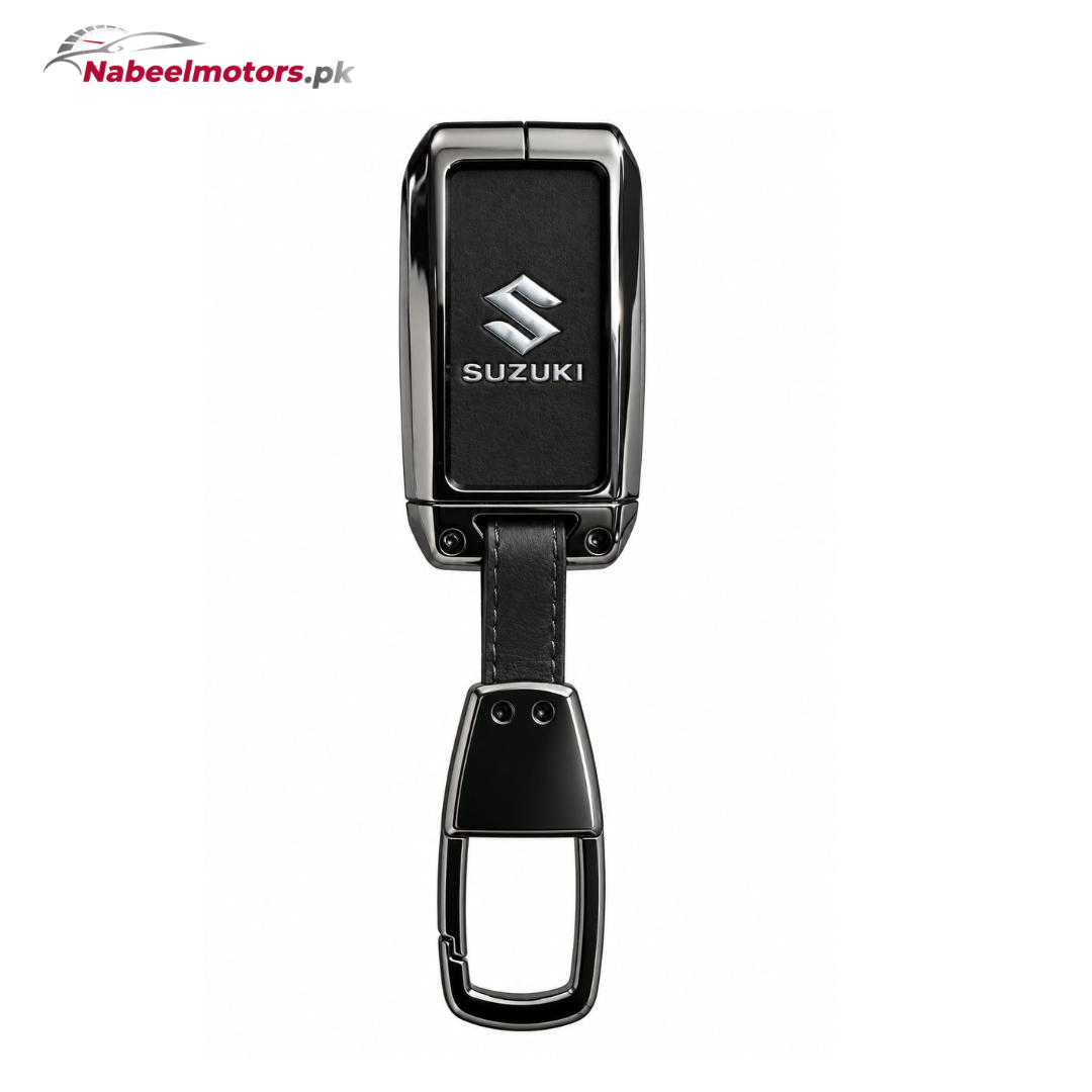 Suzuki Swift Leather Metal Keycover – Premium Quality