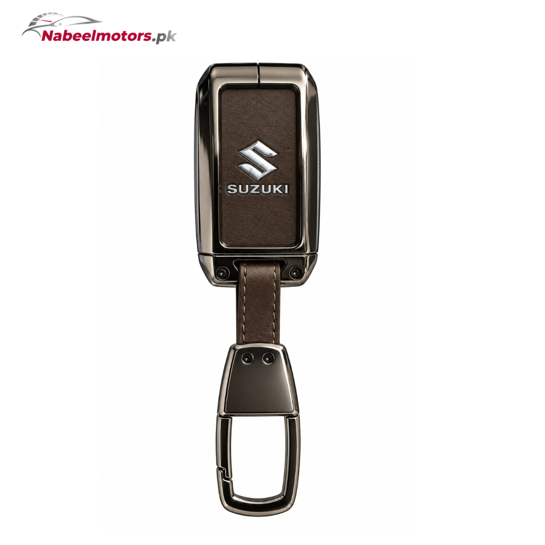 Suzuki Swift Leather Metal Keycover – Premium Quality