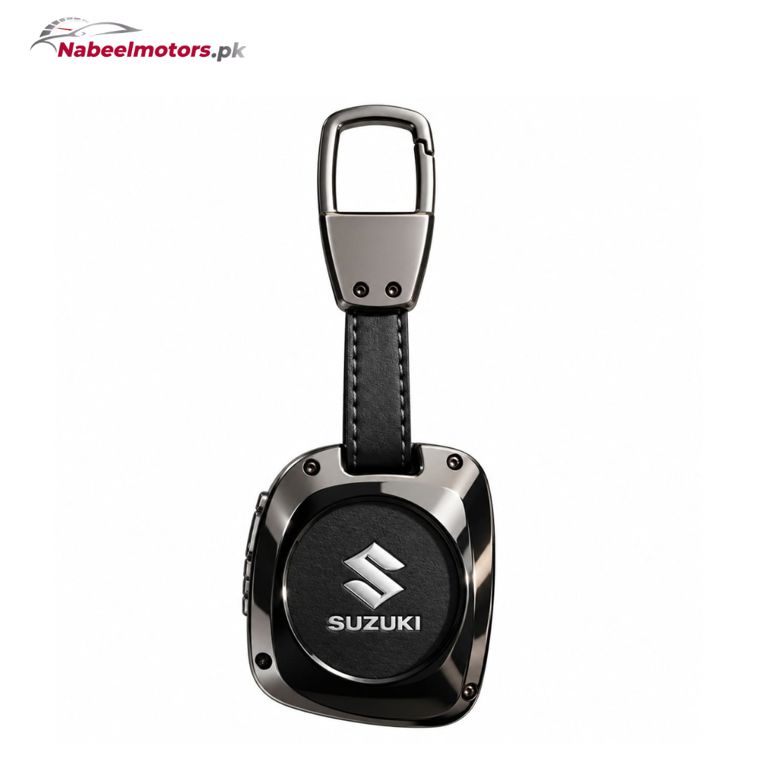 Suzuki Alto / WagonR / Cultus Leather Metal Keycover – Premium Quality