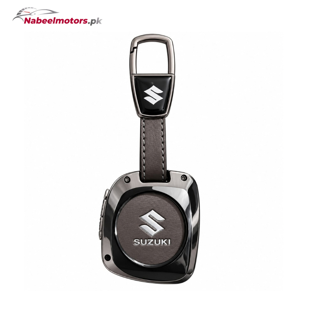 Suzuki Alto / WagonR / Cultus Leather Metal Keycover – Premium Quality