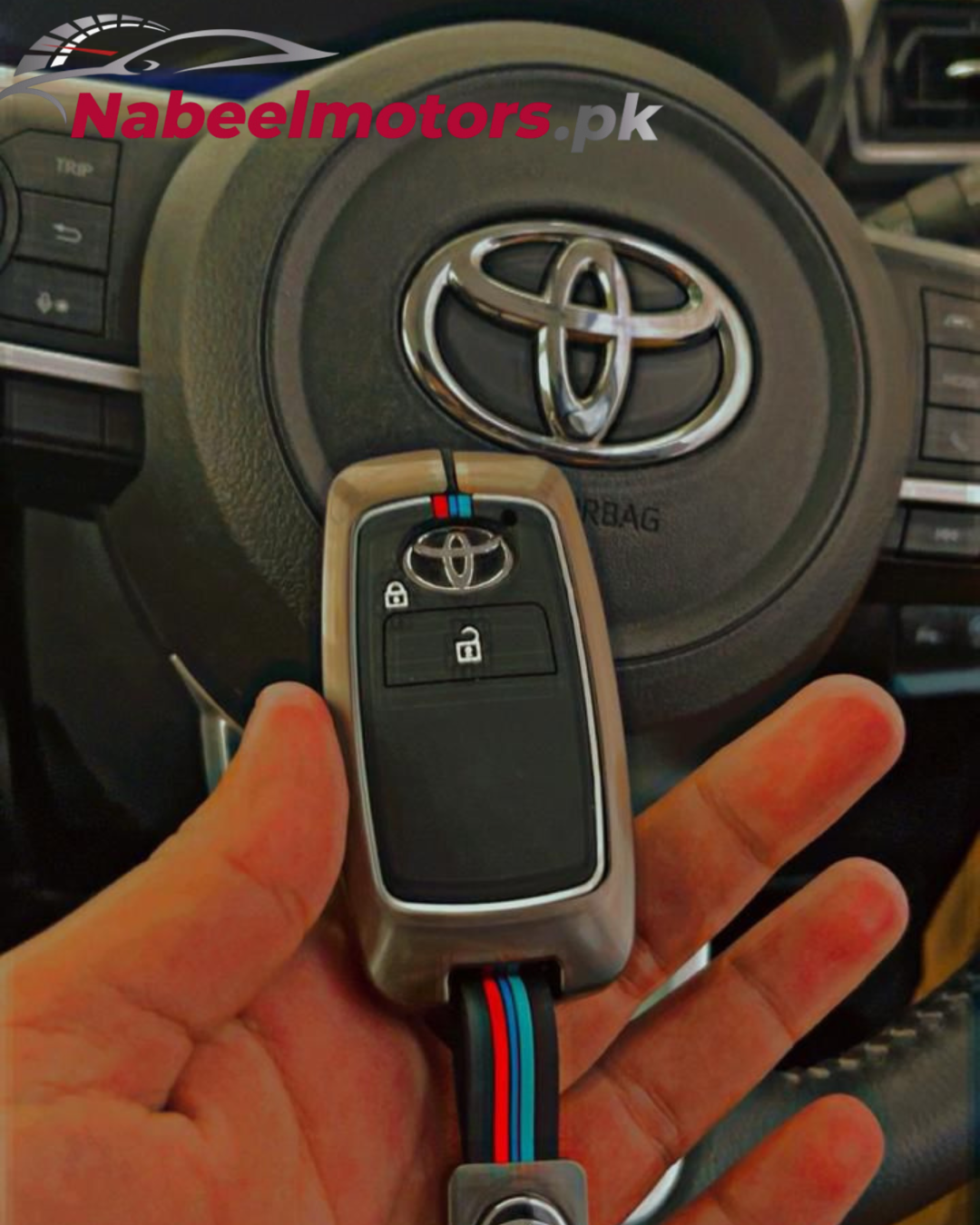 Toyota Raize Metal Key Cover