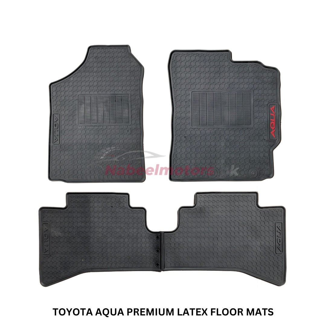 Toyota Aqua Latex Rubber Floor Mats