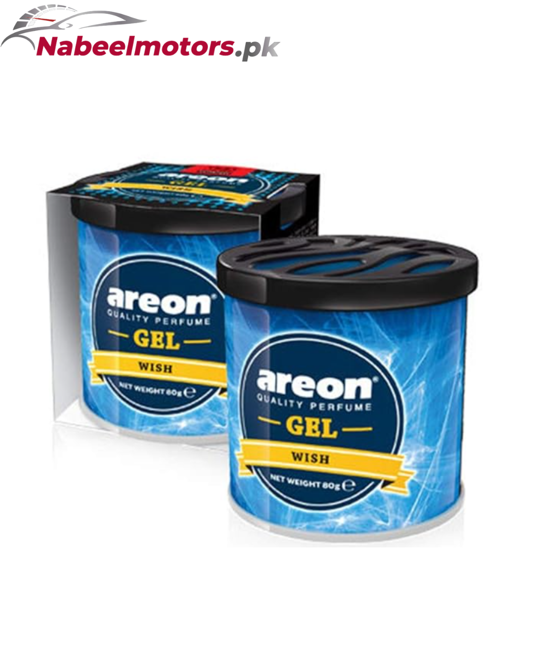 Areon Gel Air Freshener — Long-lasting Car & Home Fragrance (Multiple Scents)