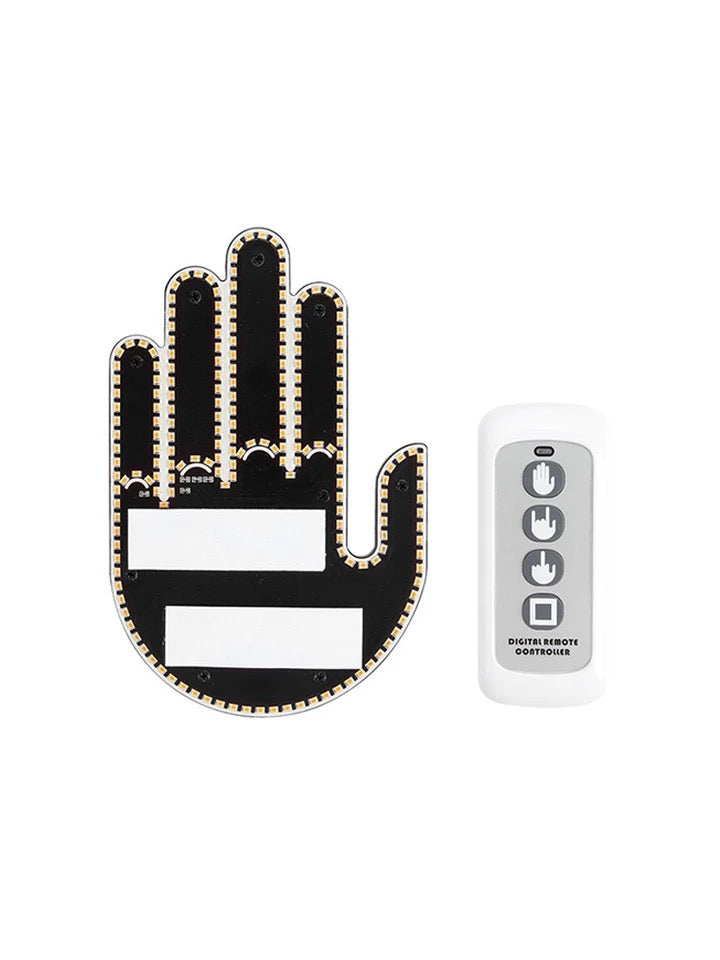 Hand Gesture Light Funny Window