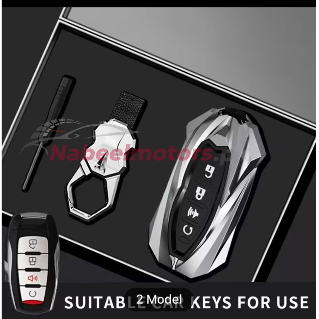 Batman Metal Key Cover – Premium Zinc Alloy Car Key Case