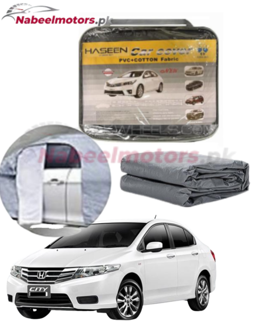 Honda City 2015 PVC Car Top Cover – Heavy Duty Waterproof All-Weather Protection