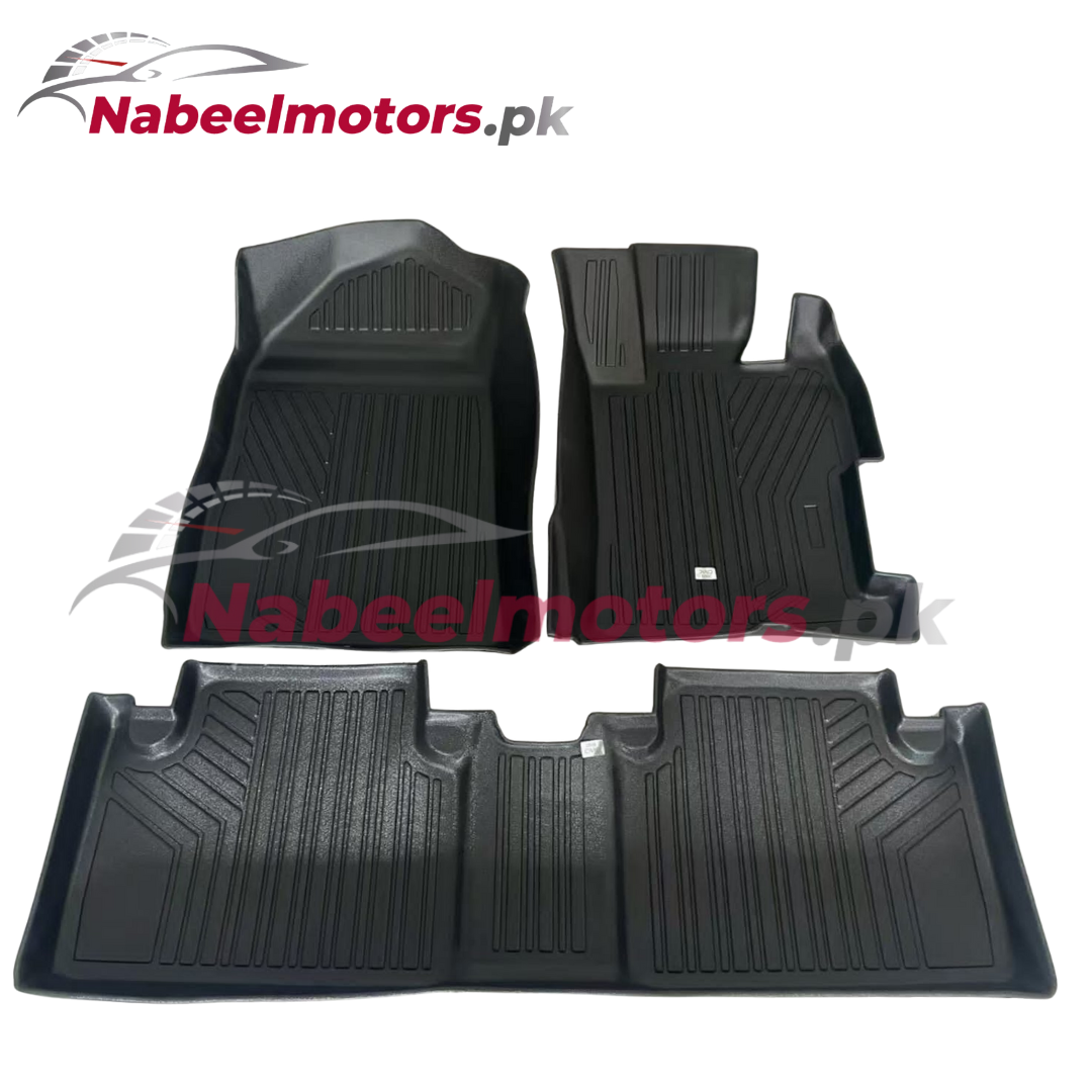 honda civic rebon 2007 tpe floor matts