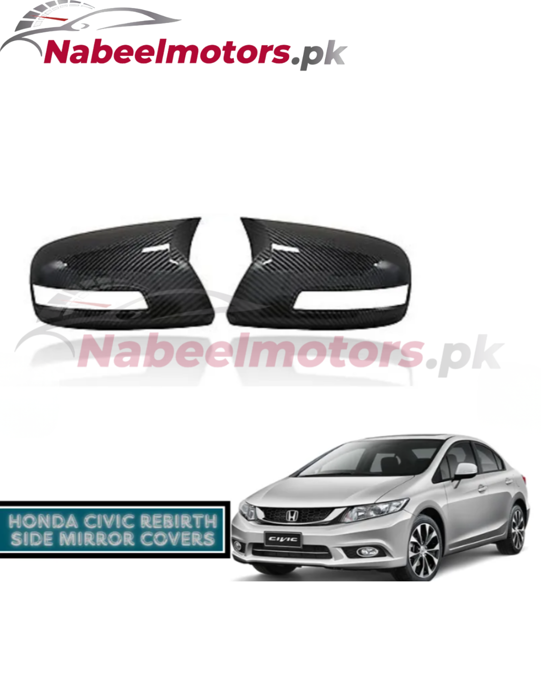 honda rebirth carbon fiber side cover