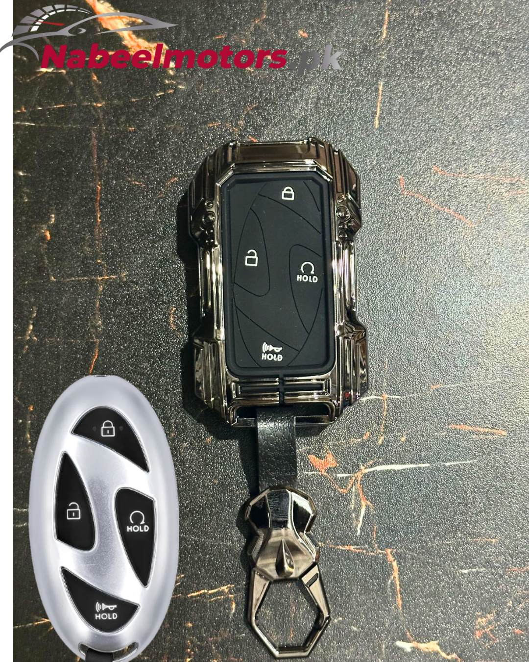 Hyundai Elantra Batman Style Metal Key Cover – Premium Zinc Alloy Case ...