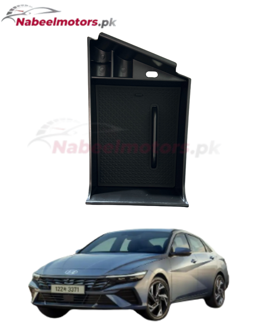 hyundai elentra console sorage box