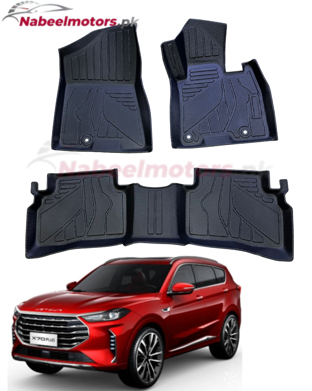 jetour x 70 tpe floor matts