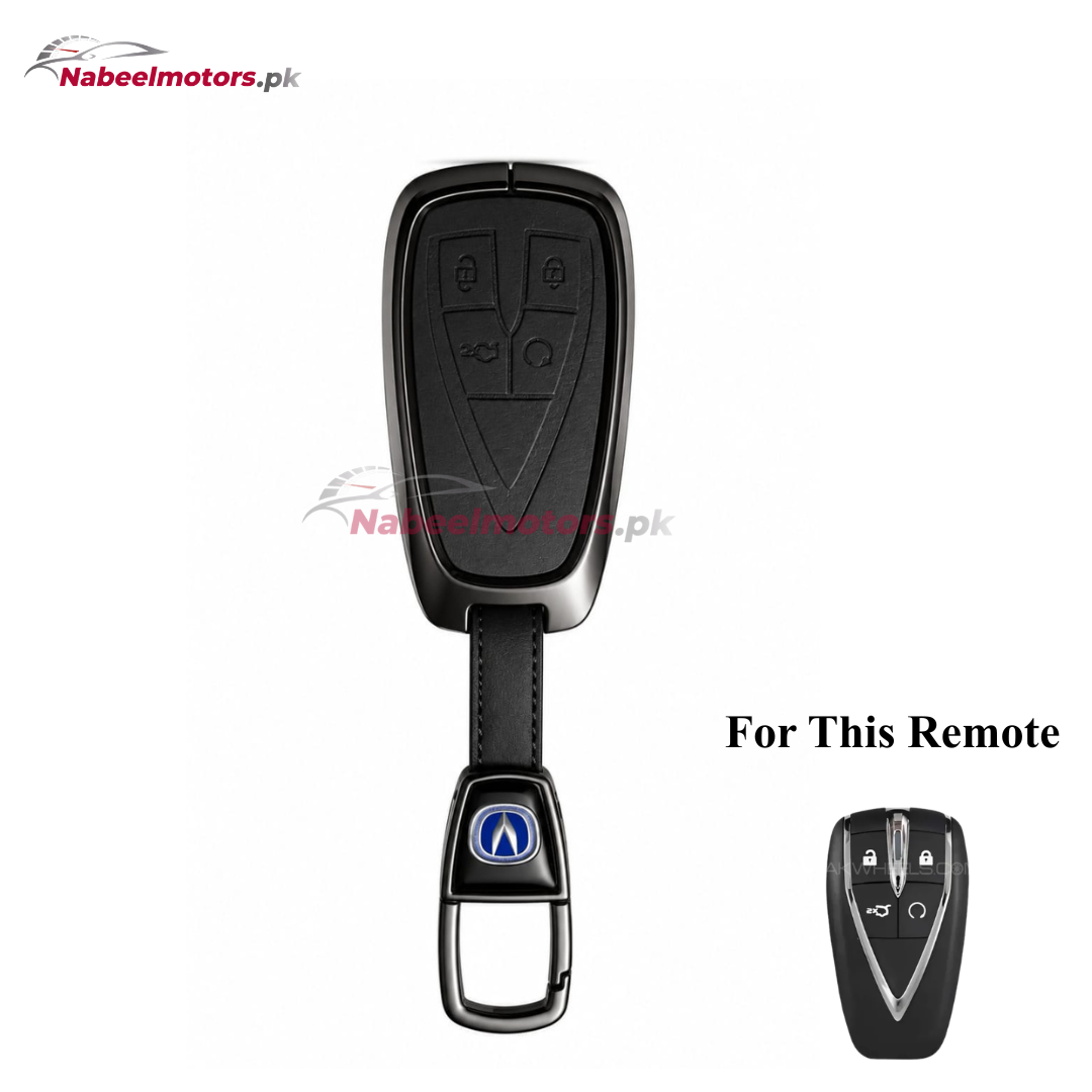 Oshan X7 Leather Metal Key Cover – Premium Quality