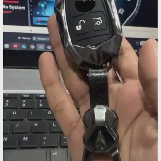 mercedes benz batman metal key cover
