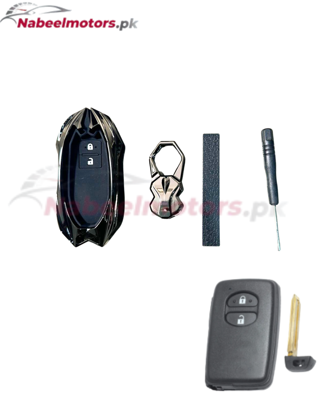 prius aqua batman metal key cover