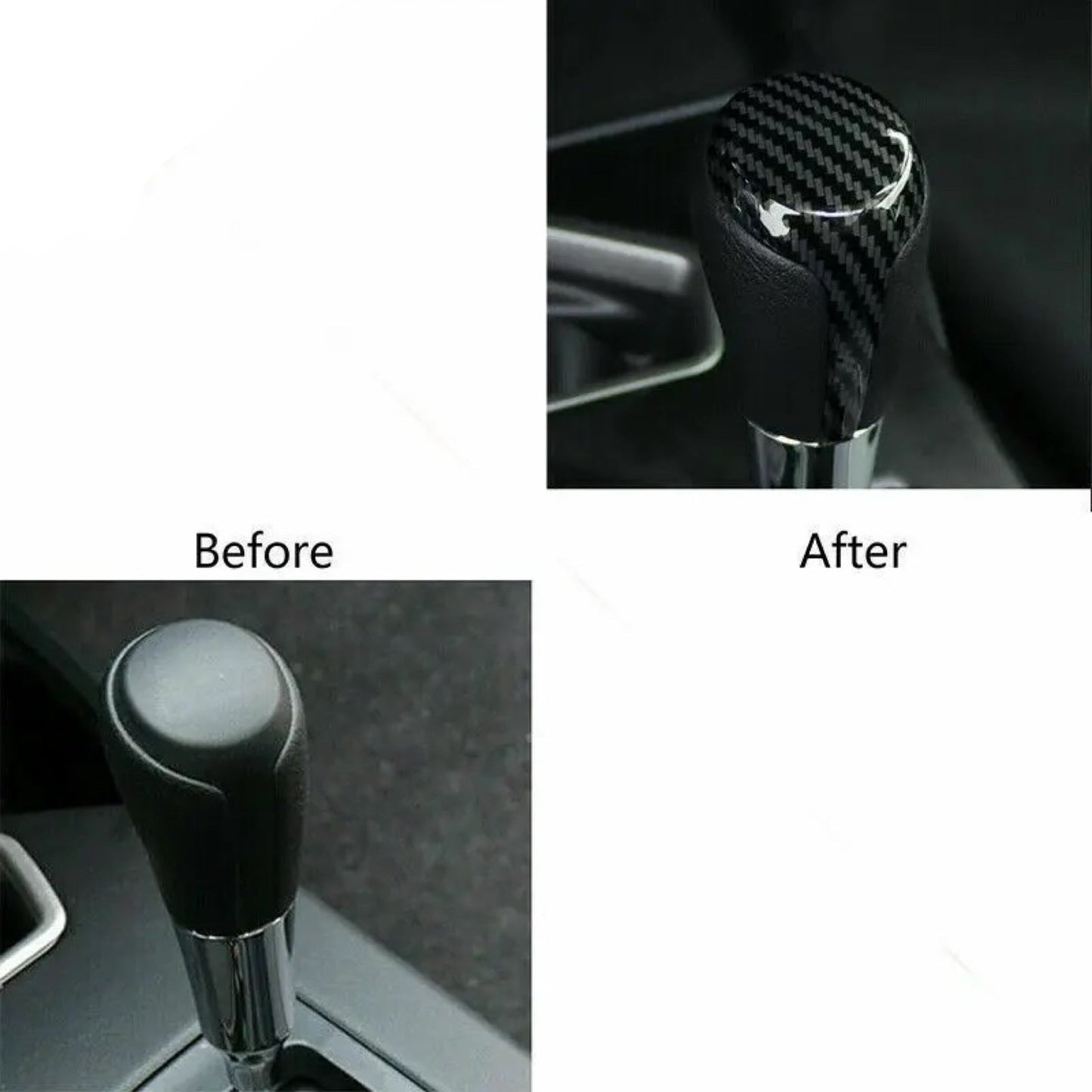 Toyota Corolla 2015-22 Carbonfiber Gear Knob Trim