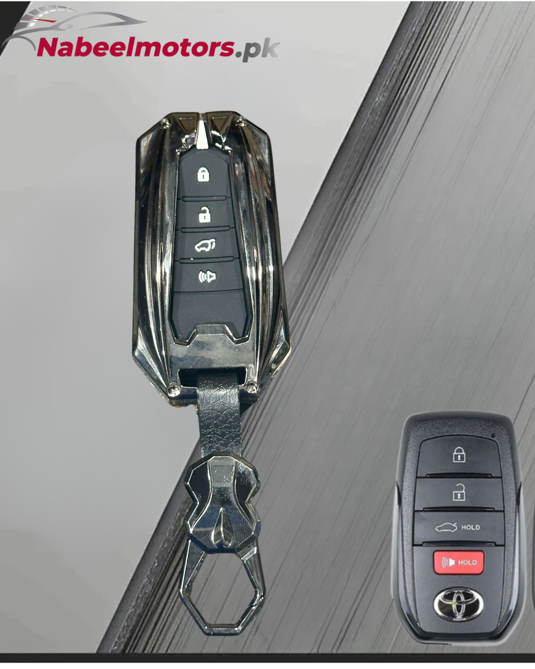 toyota fortuner batman metal key cover