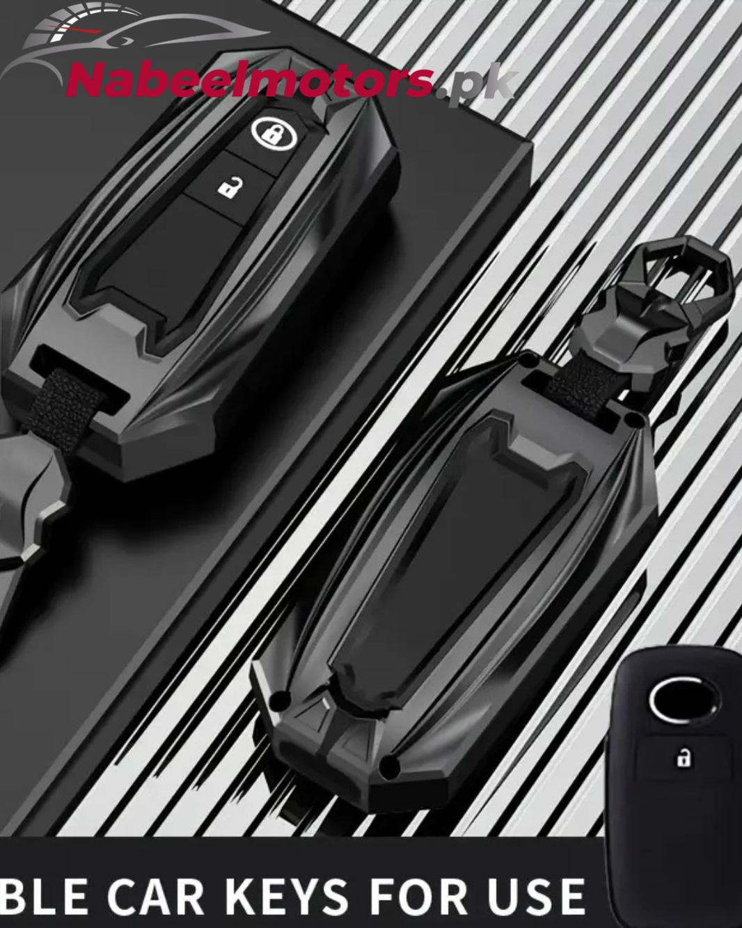 Metak Key Cover Batman Style Metal Keycovers - NabeelMotors – Nabeel Motors