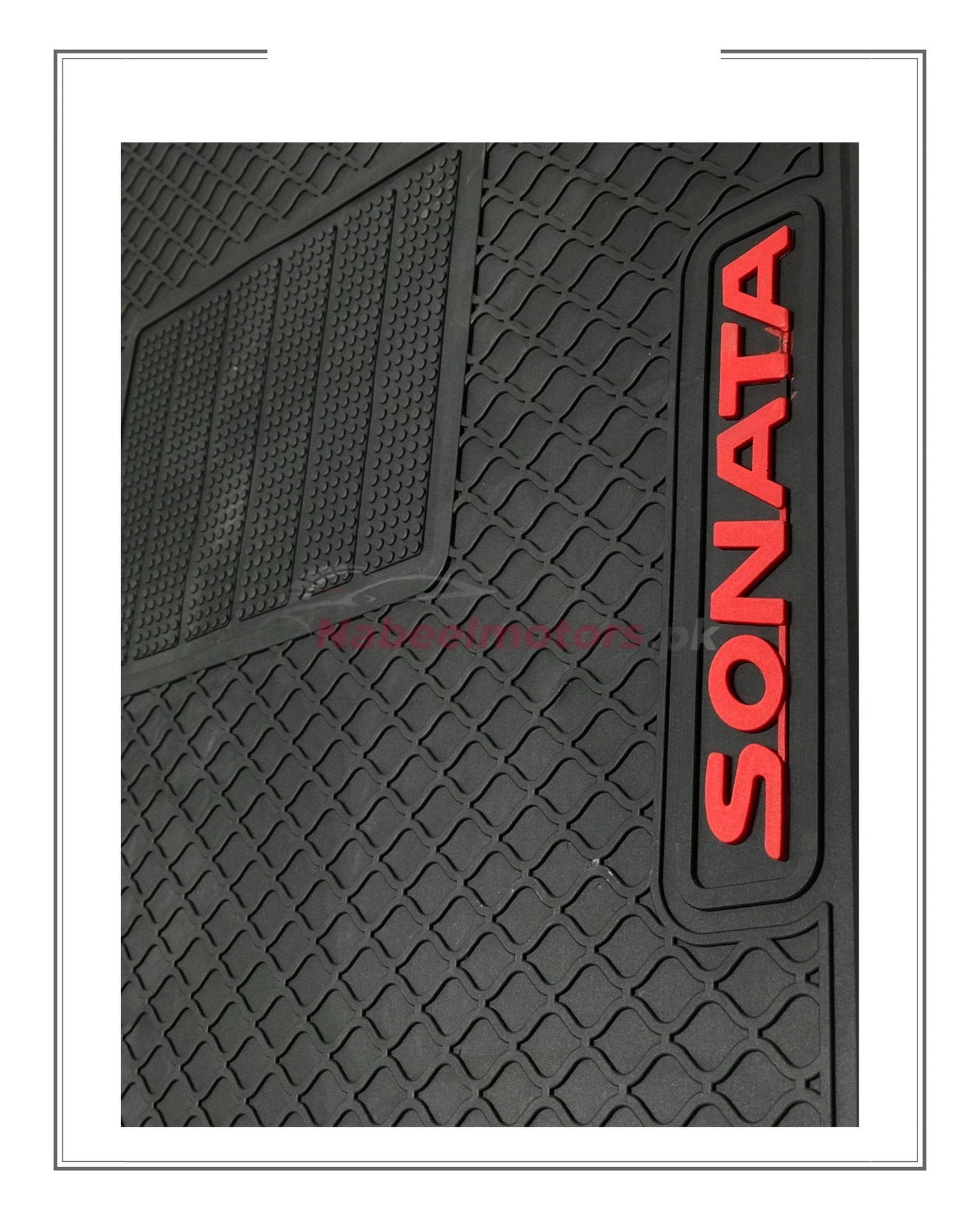 Hyundai Sonata 2021 + Latex Rubber Floor Mats