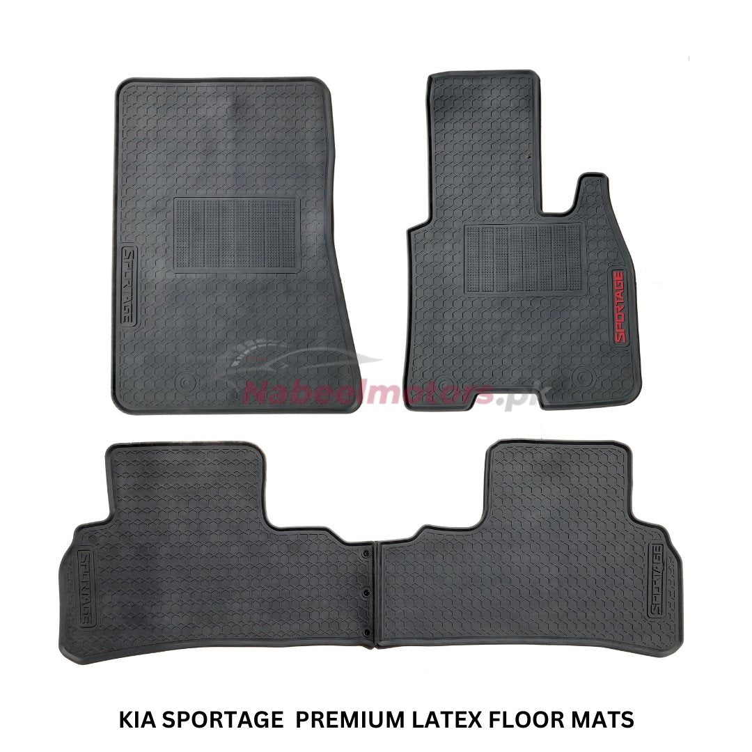 KIA Sportage 2019-2024 Latex Rubber Floor Mats