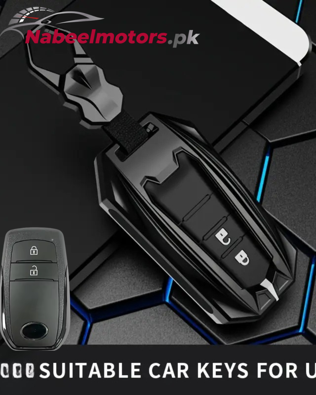 yaris hatch back batman metal key cover